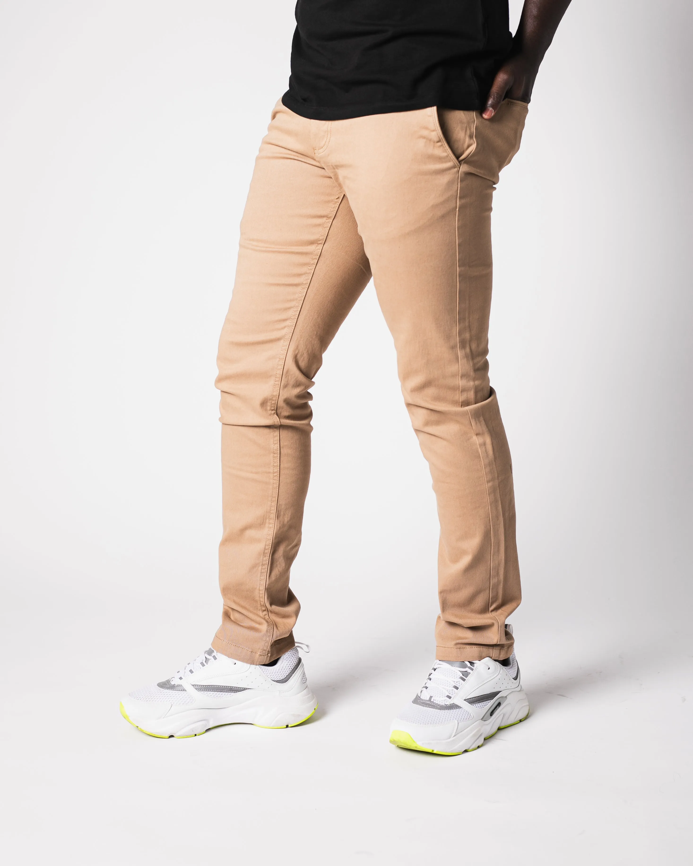 ALEXANDER TROSUER SLIM-FIT | BEIGE