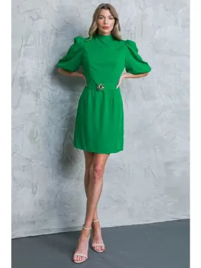 Belted Mini Dress