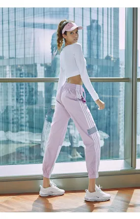 BOOPDO LOLI DESIGN THREE STRIPE TRACK PANTS