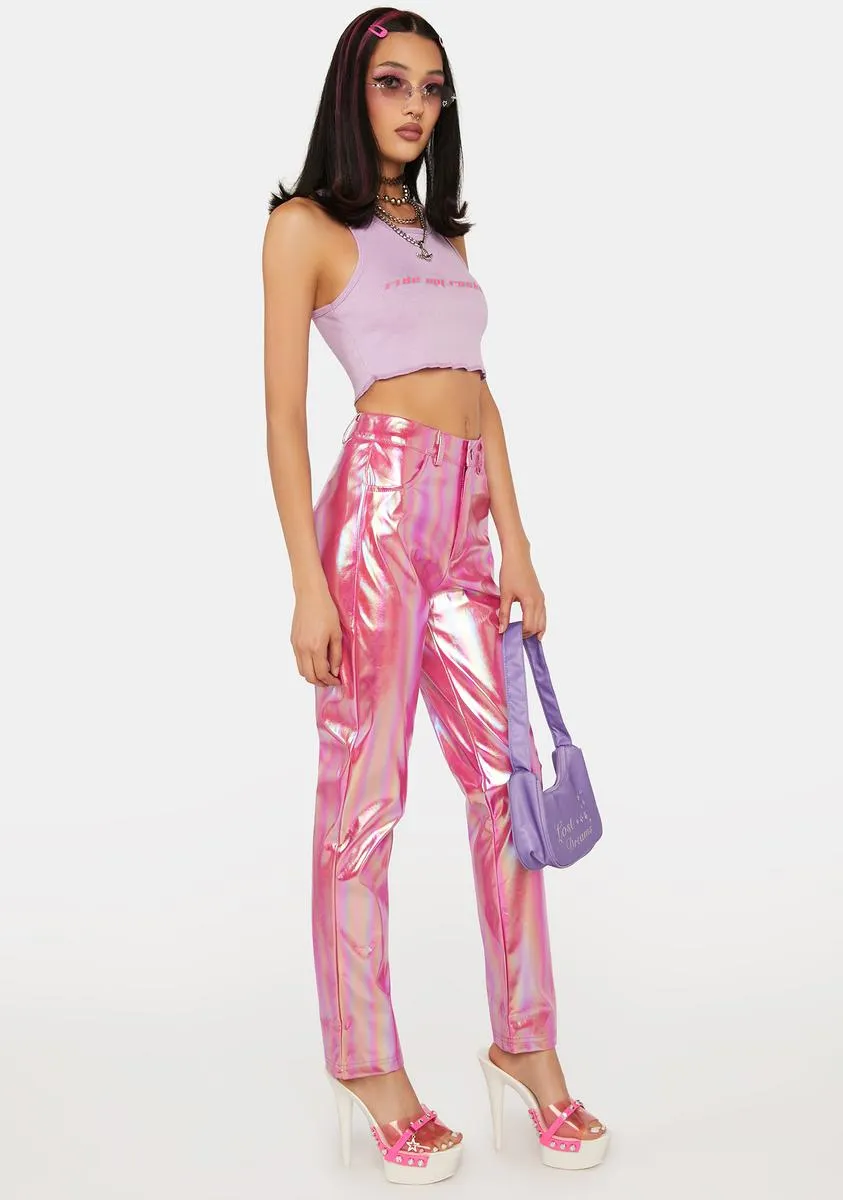Candy Electric Feel Iridescent Pants