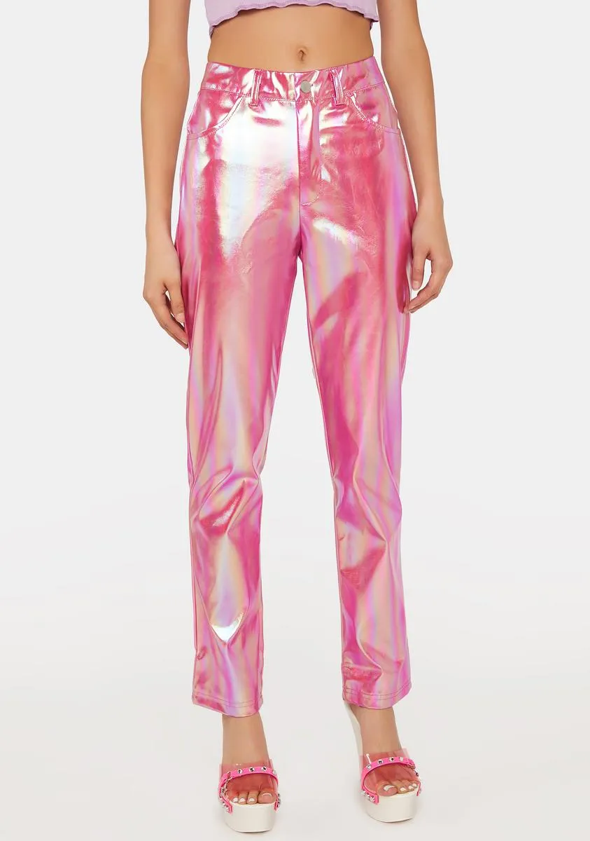 Candy Electric Feel Iridescent Pants
