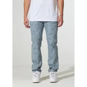 Crysp Denim Arctic Blue Distress Jeans (CRYSPF123-08)