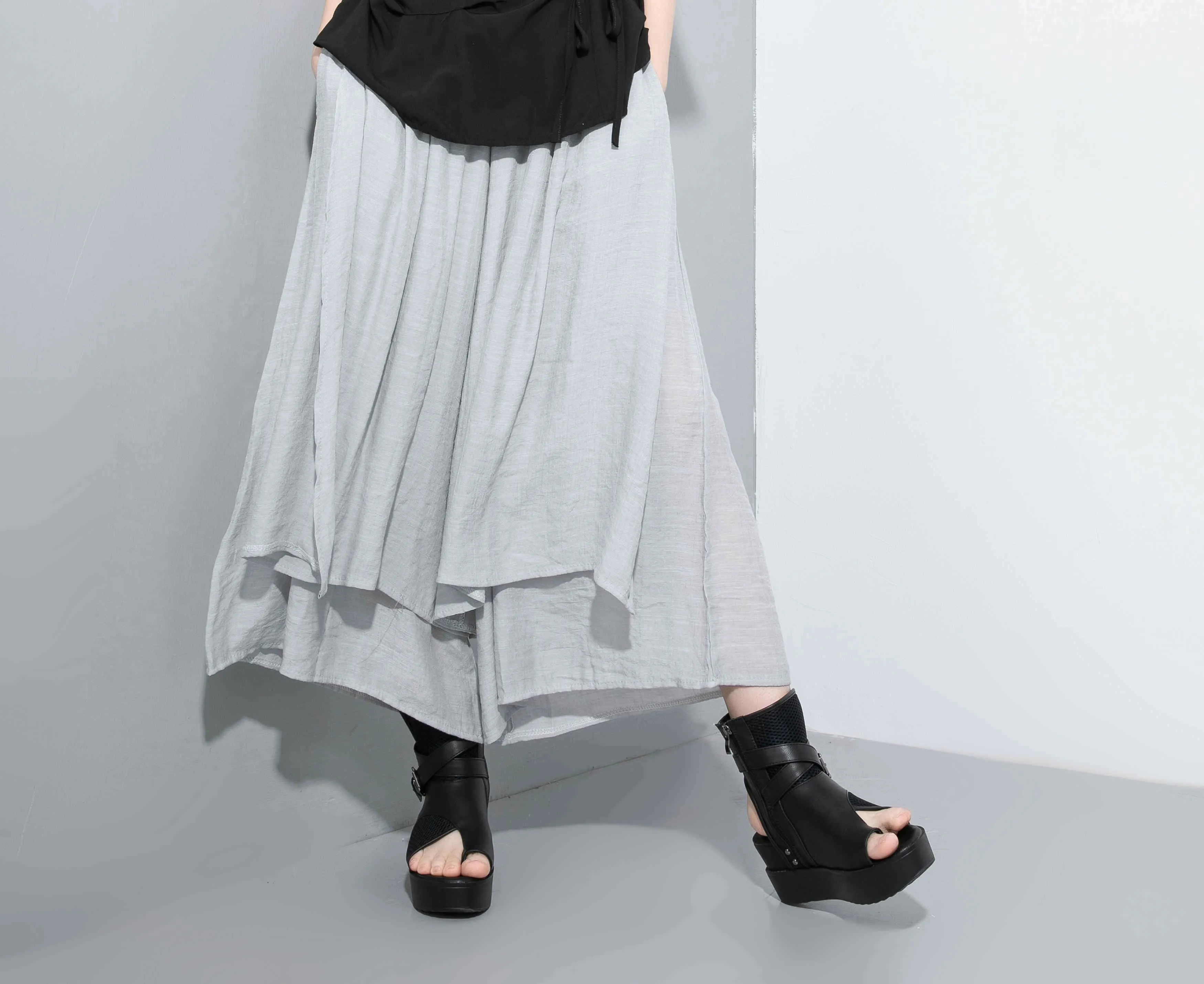 ellazhu Culottes Gaucho Pants GY2416