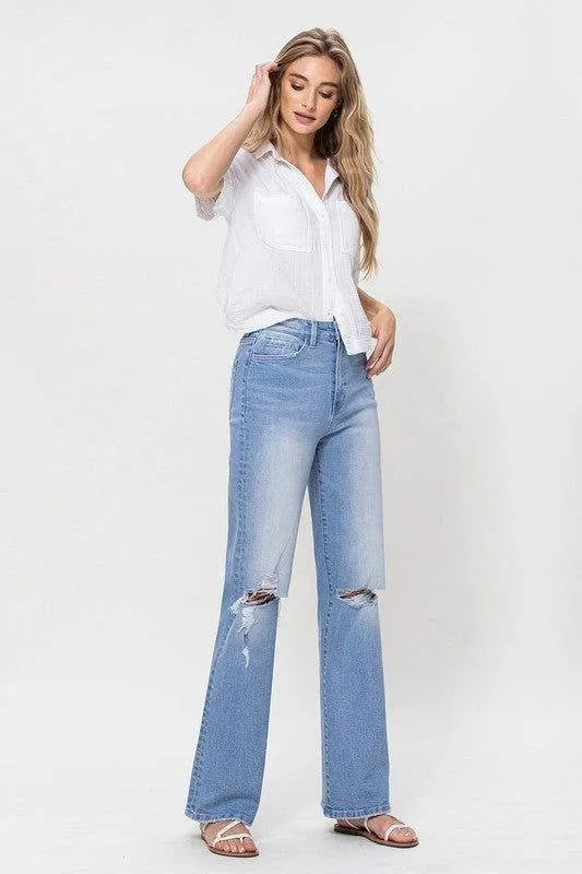 Flying Monkey High Rise Vintage Flare Jeans