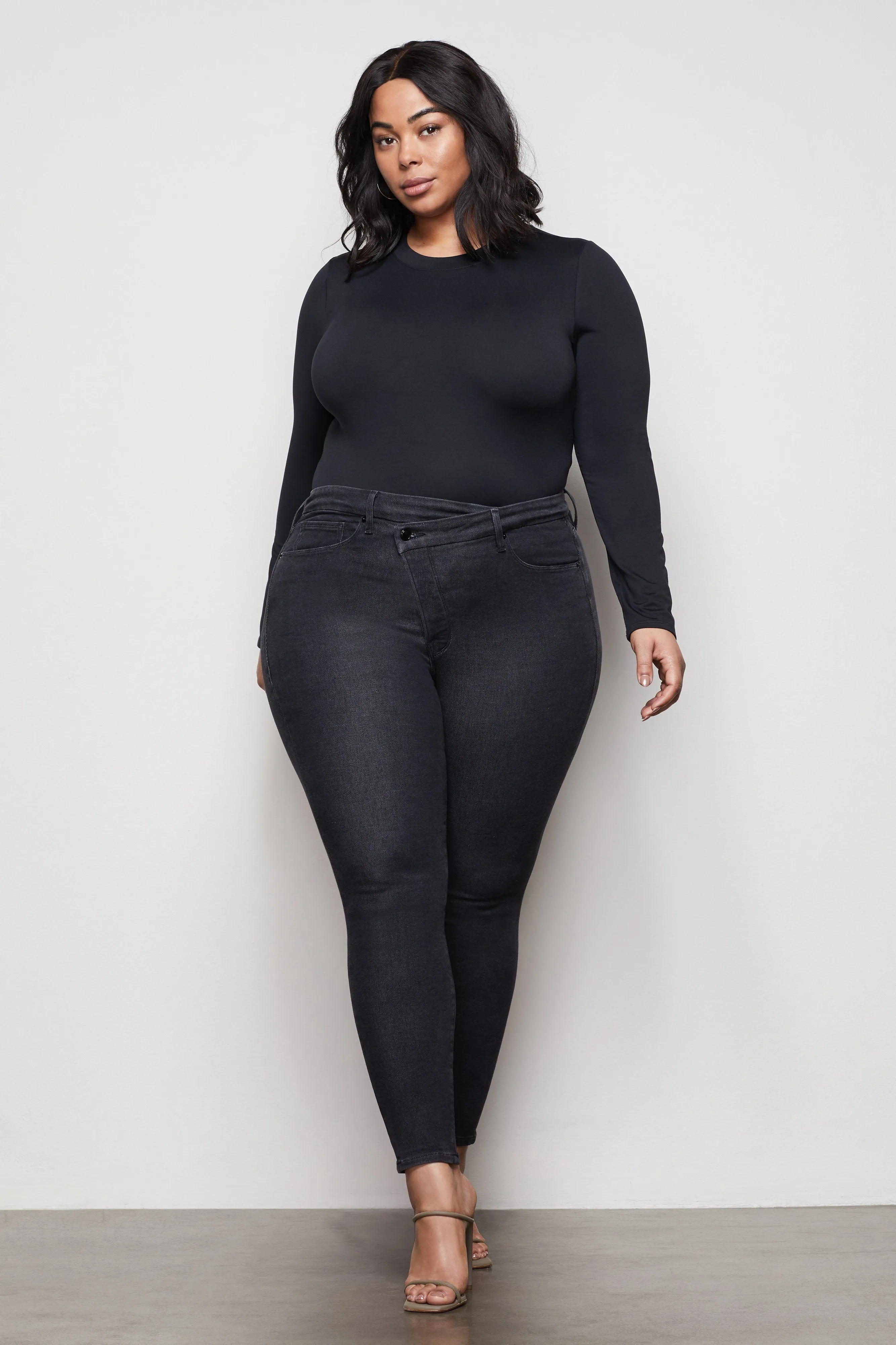 GOOD WAIST CROSSOVER | BLACK084