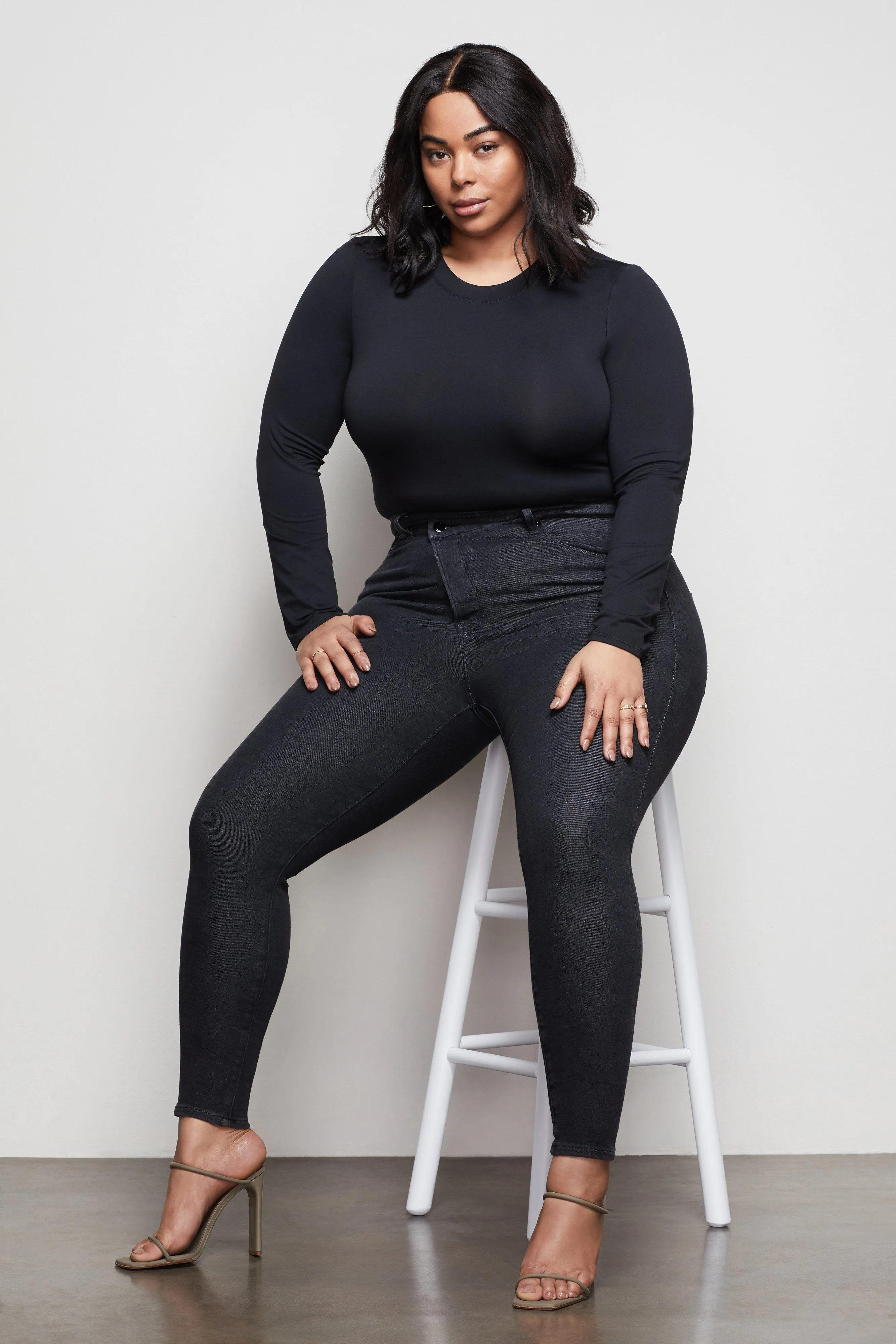 GOOD WAIST CROSSOVER | BLACK084