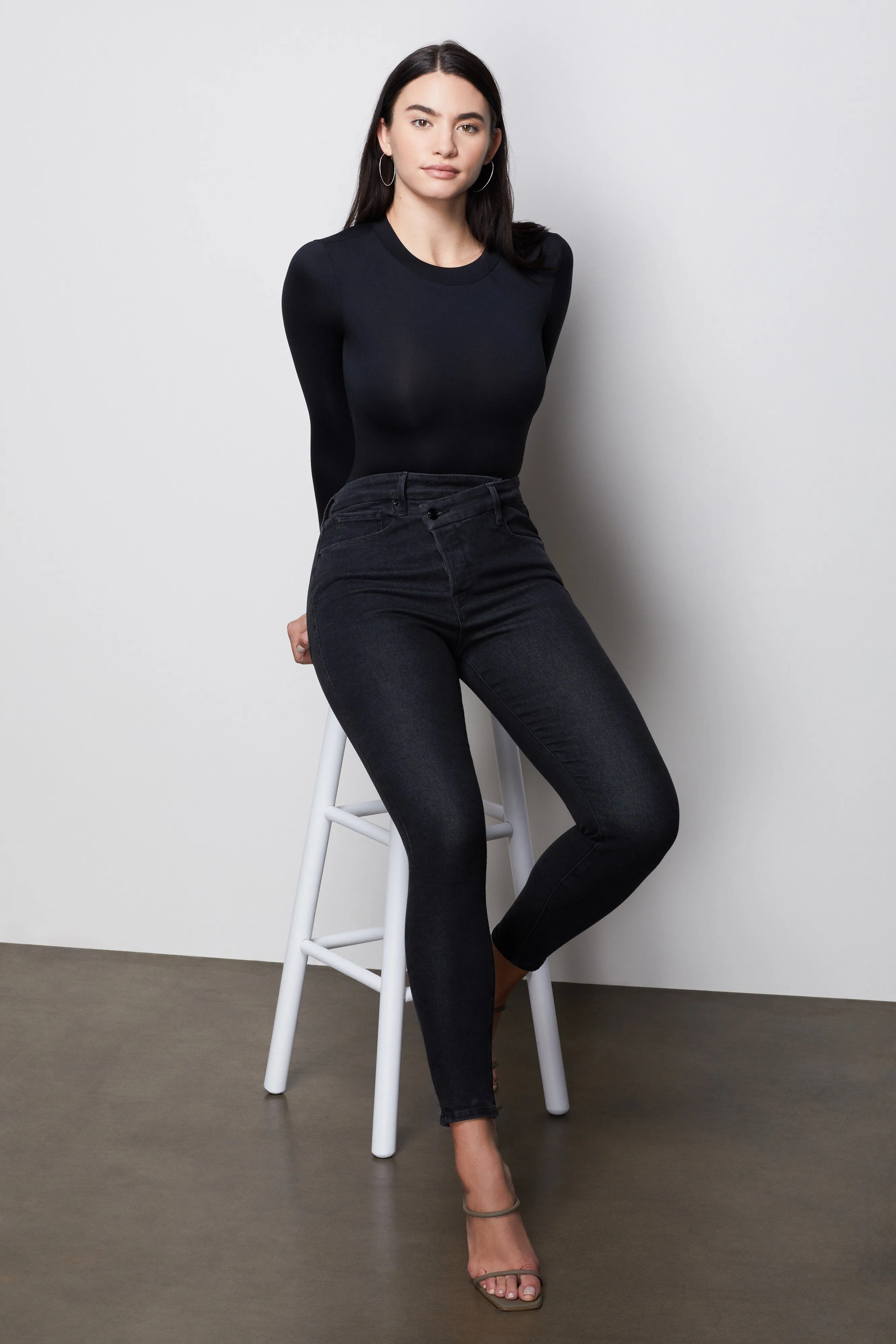 GOOD WAIST CROSSOVER | BLACK084