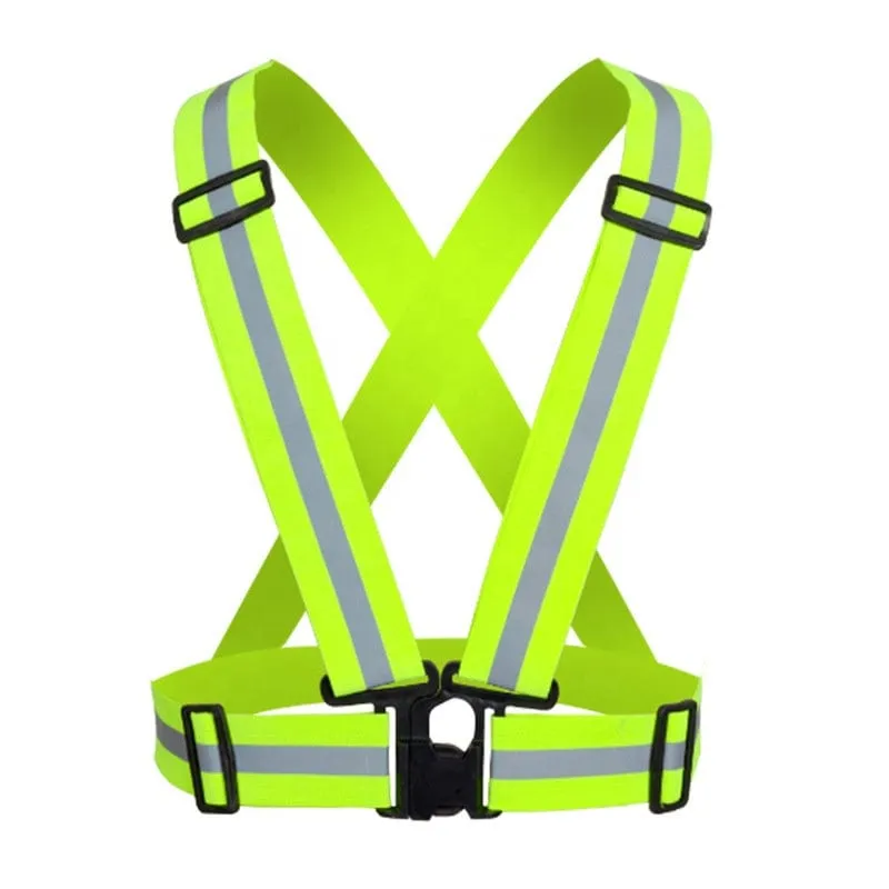 High Vis Reflective Vest - Black