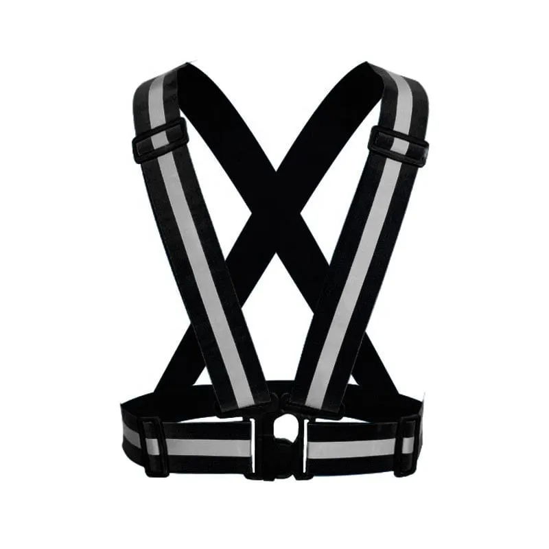 High Vis Reflective Vest - Black
