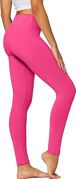 High Waist Beige Stretch Leggings