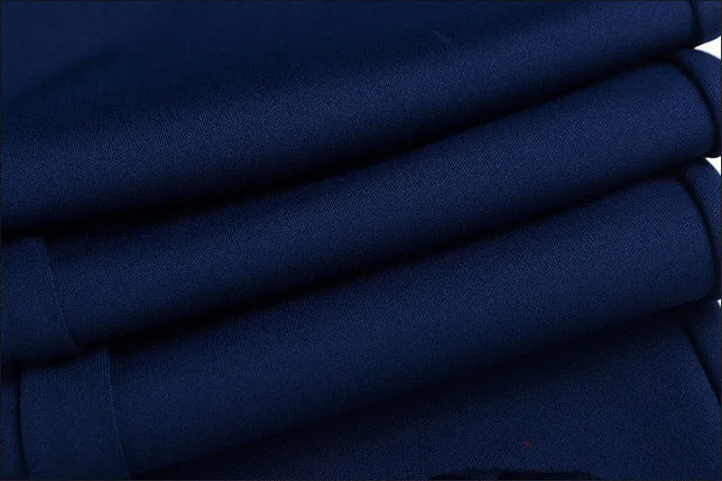 High Waist Stretch Casual Trousers
