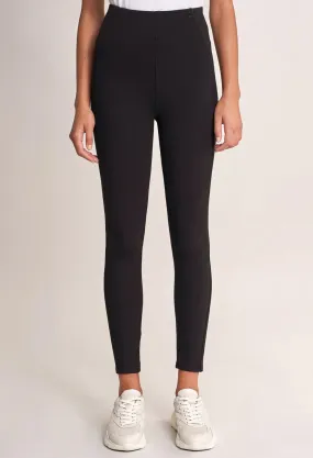 High Waisted Black Jeggings