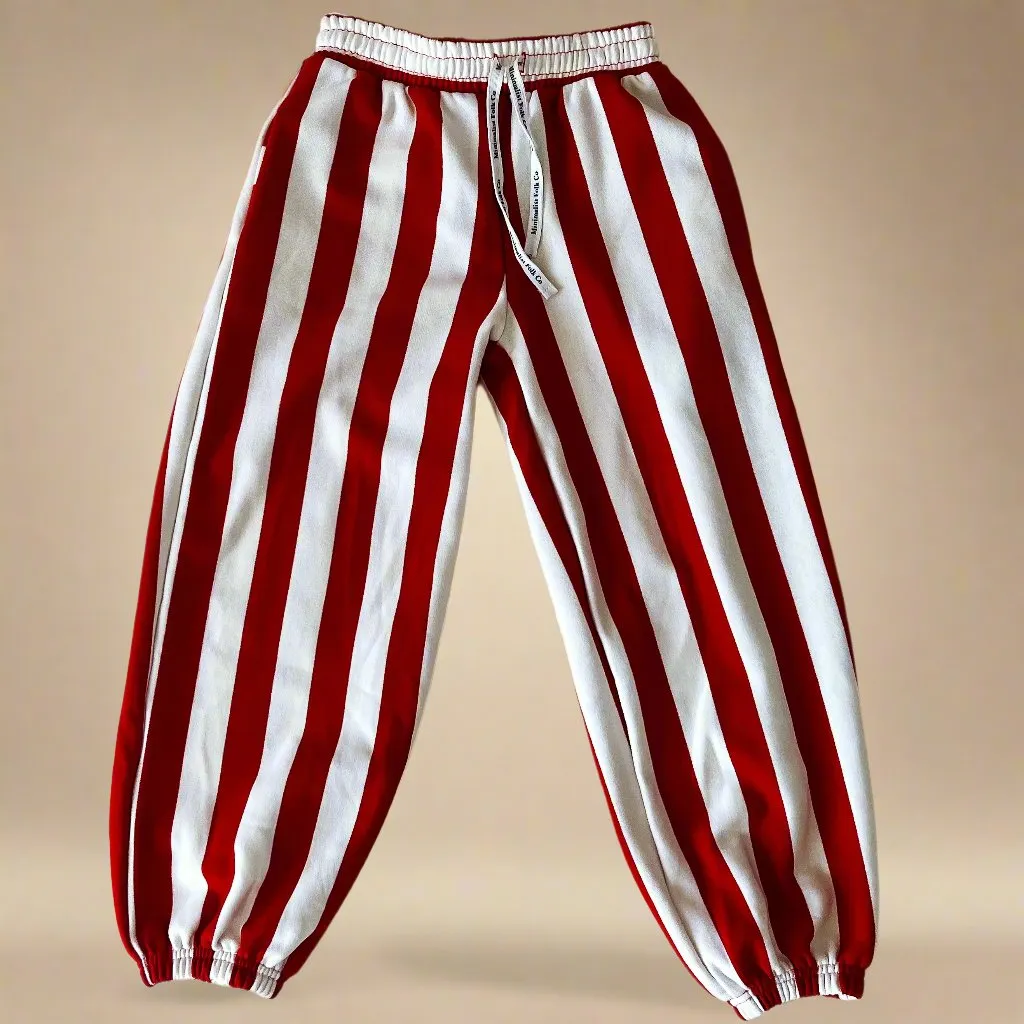 JOGGER | STRIPED RED   WHITE  | KIDS