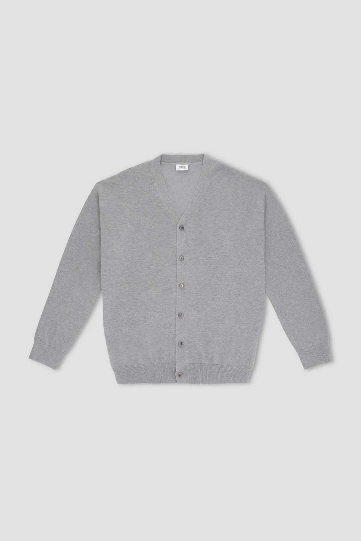 Jonas Cardigan For Men - Grey Melange
