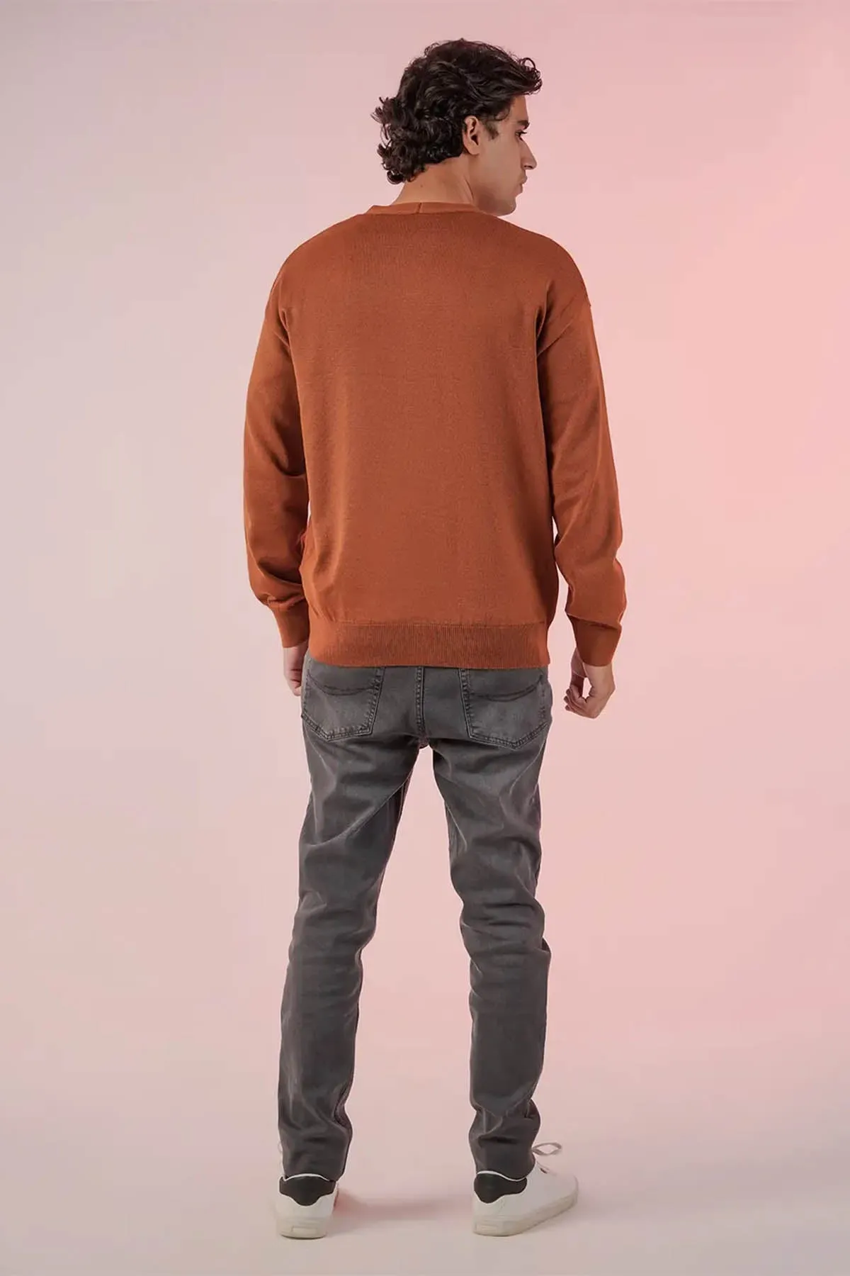 Jonas Cardigan For Men - Toast Melange