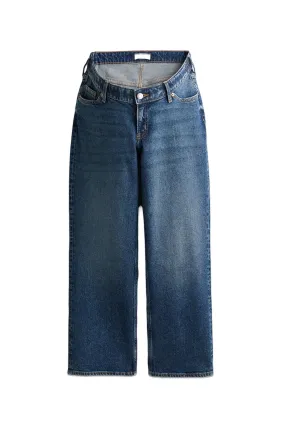MAMA Before & After Straight Low Ankle Jeans