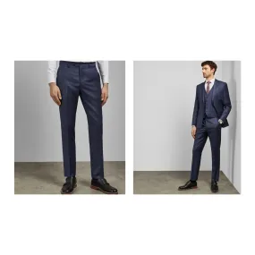 Men Mps-Wharfet-Rc9M-Debonair Check Trouser - Lt-Blue