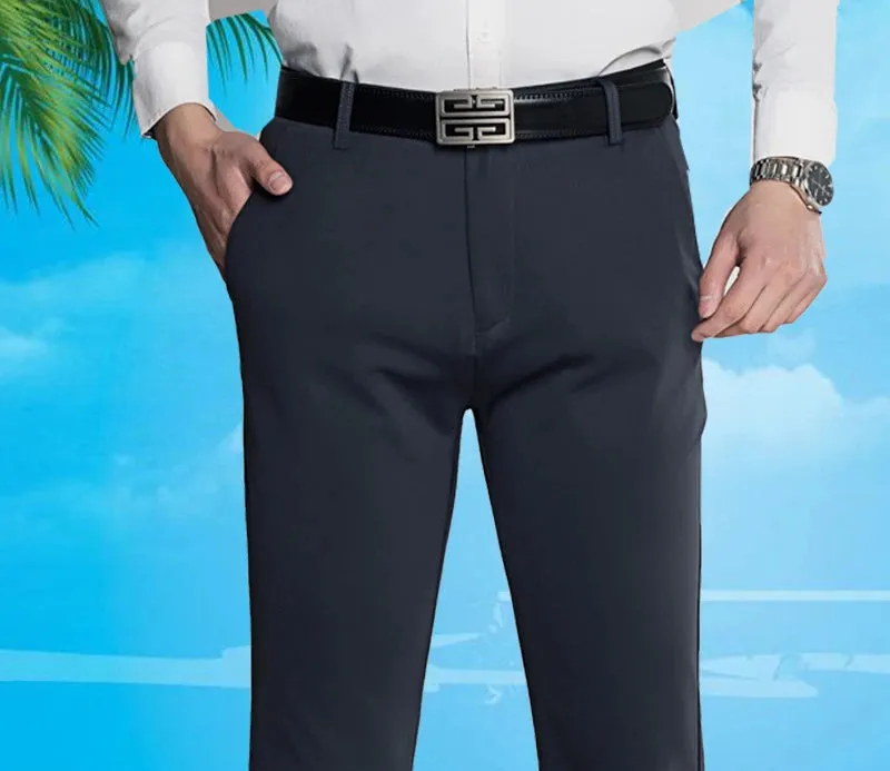 Men's Ice Silk Casual Pants