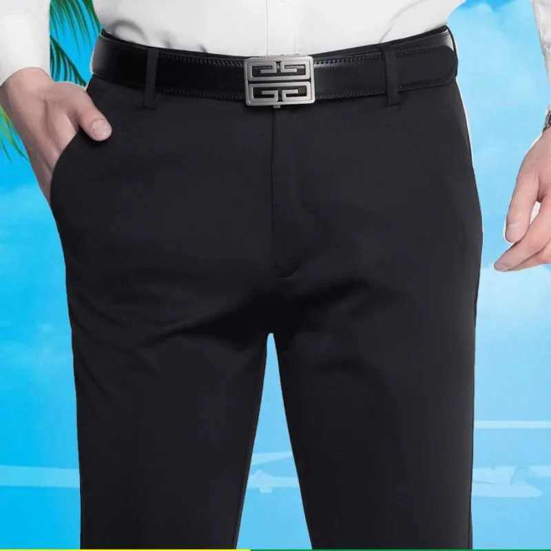 Men's Ice Silk Casual Pants