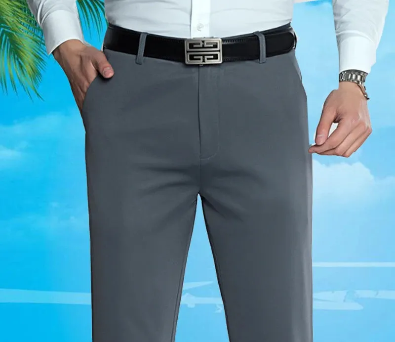 Men's Ice Silk Casual Pants