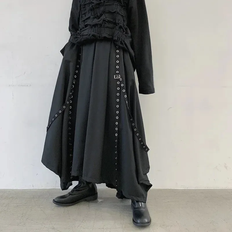 Men’s Ribbon Dark Pants for Halloween