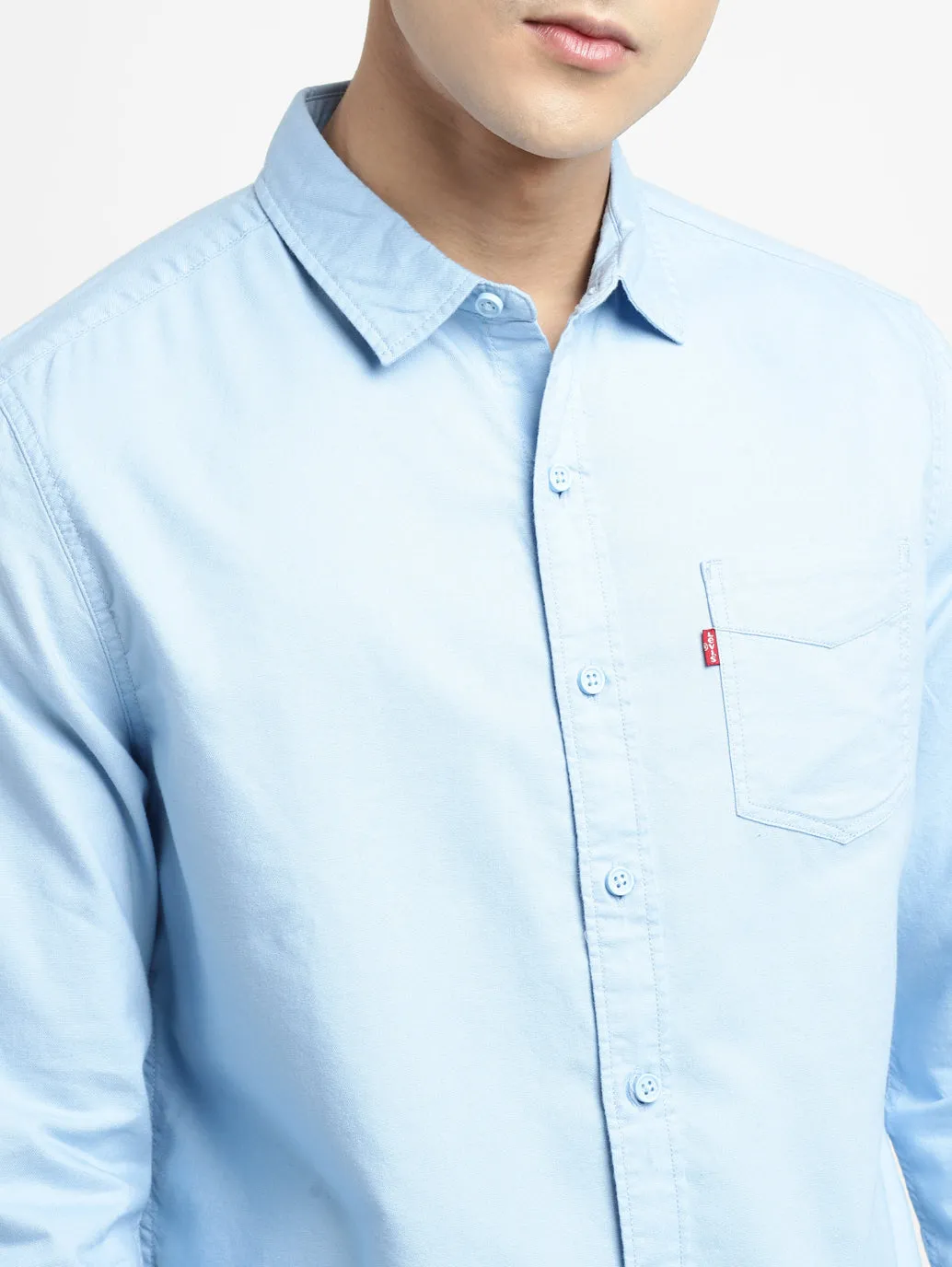 Men's Solid Regular Fit Shirt