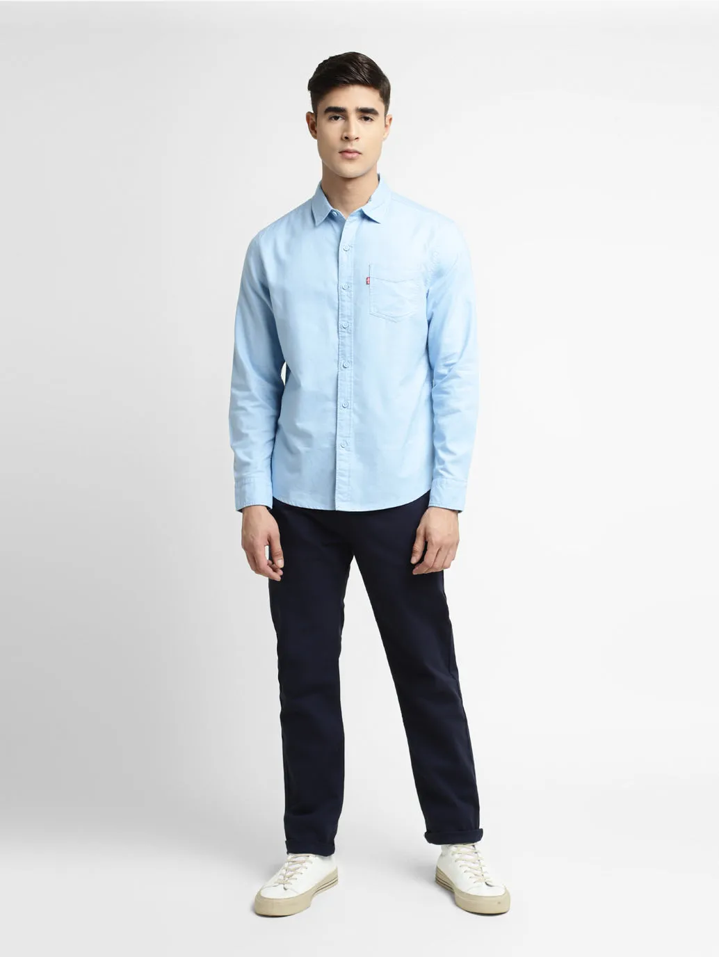 Men's Solid Regular Fit Shirt