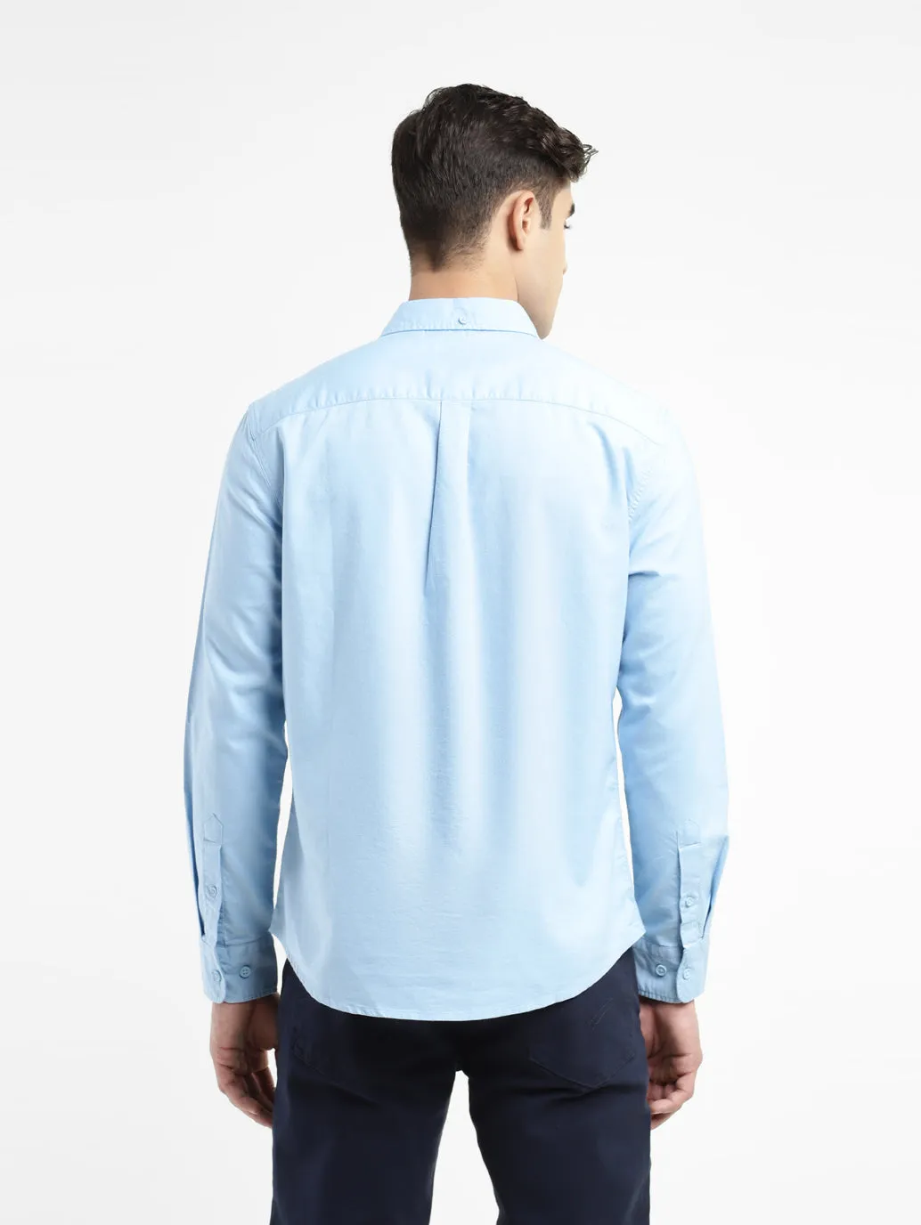 Men's Solid Regular Fit Shirt