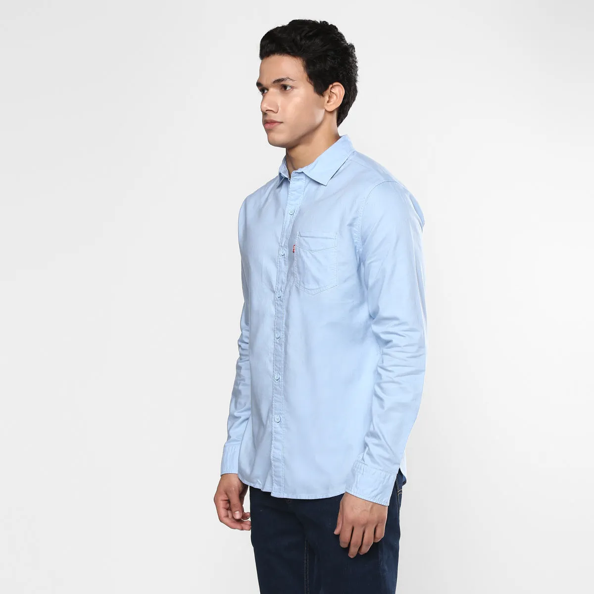 Men's Solid Regular Fit Shirt