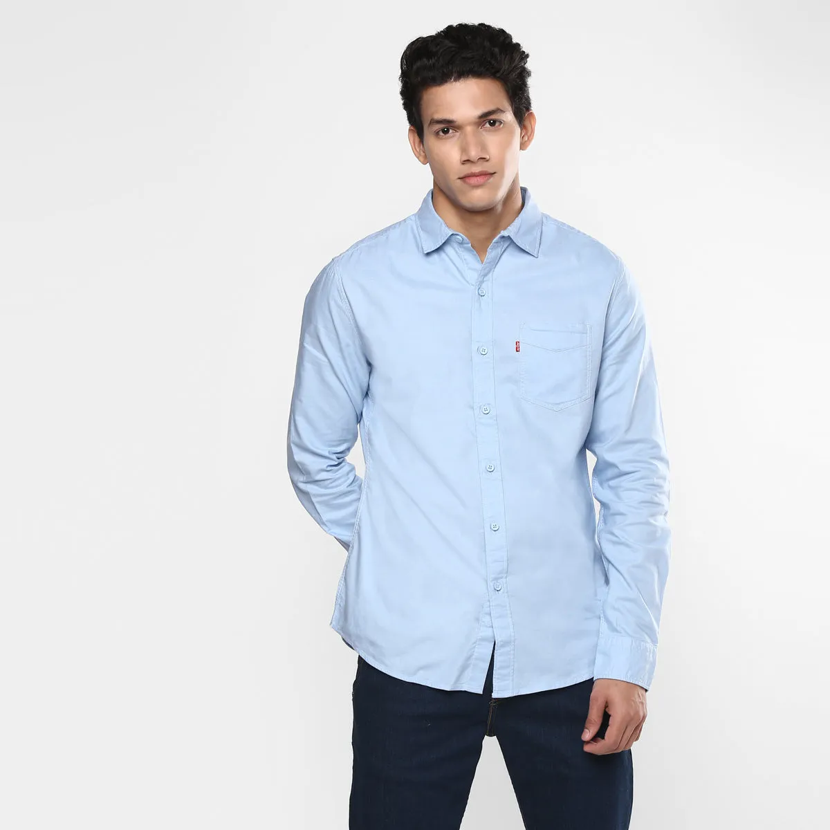 Men's Solid Regular Fit Shirt