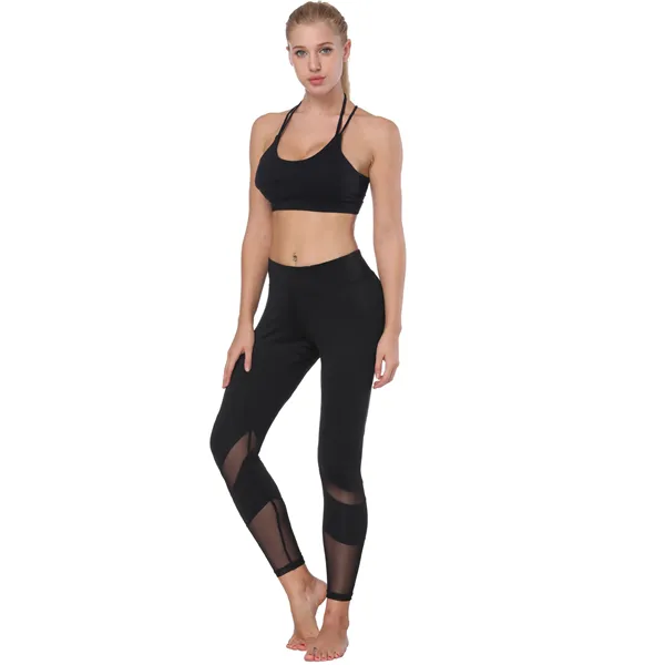 Mesh Sports Yoga Pants