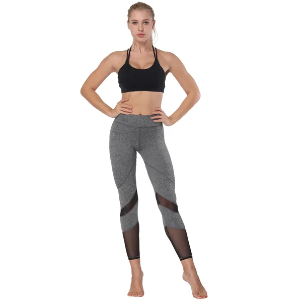 Mesh Sports Yoga Pants