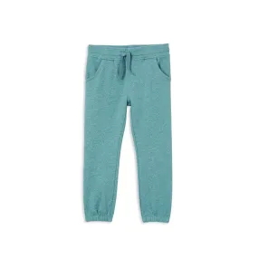 Milky Baby Sage Green Fleece Track Pant - sage green