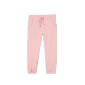 Milky Blush Pink Track Pant