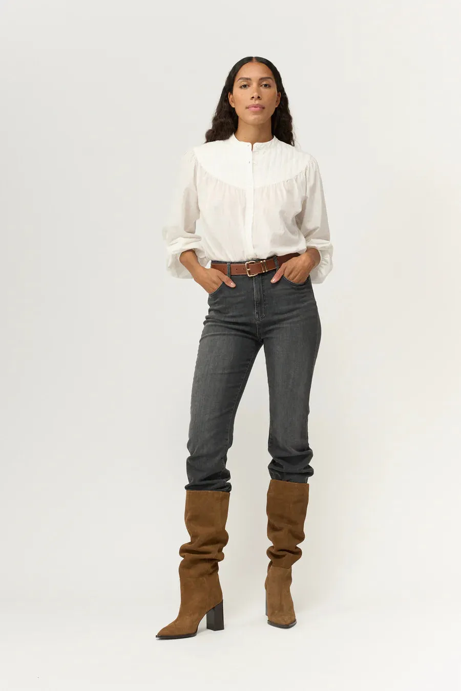 Pieszak PD Jenora Jeans - wash baza grey