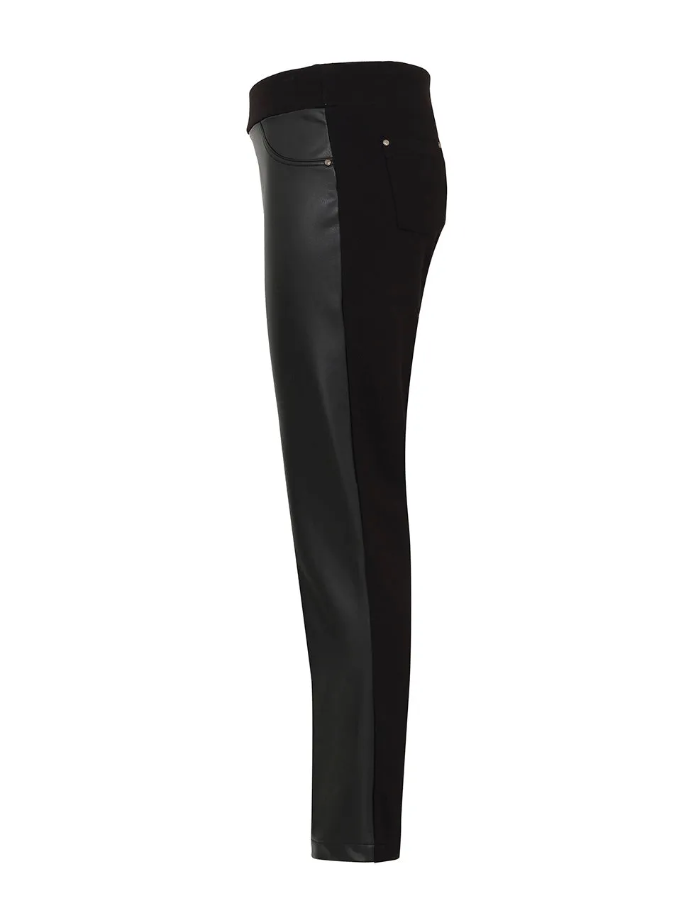 PLEATHER FRONT PANT