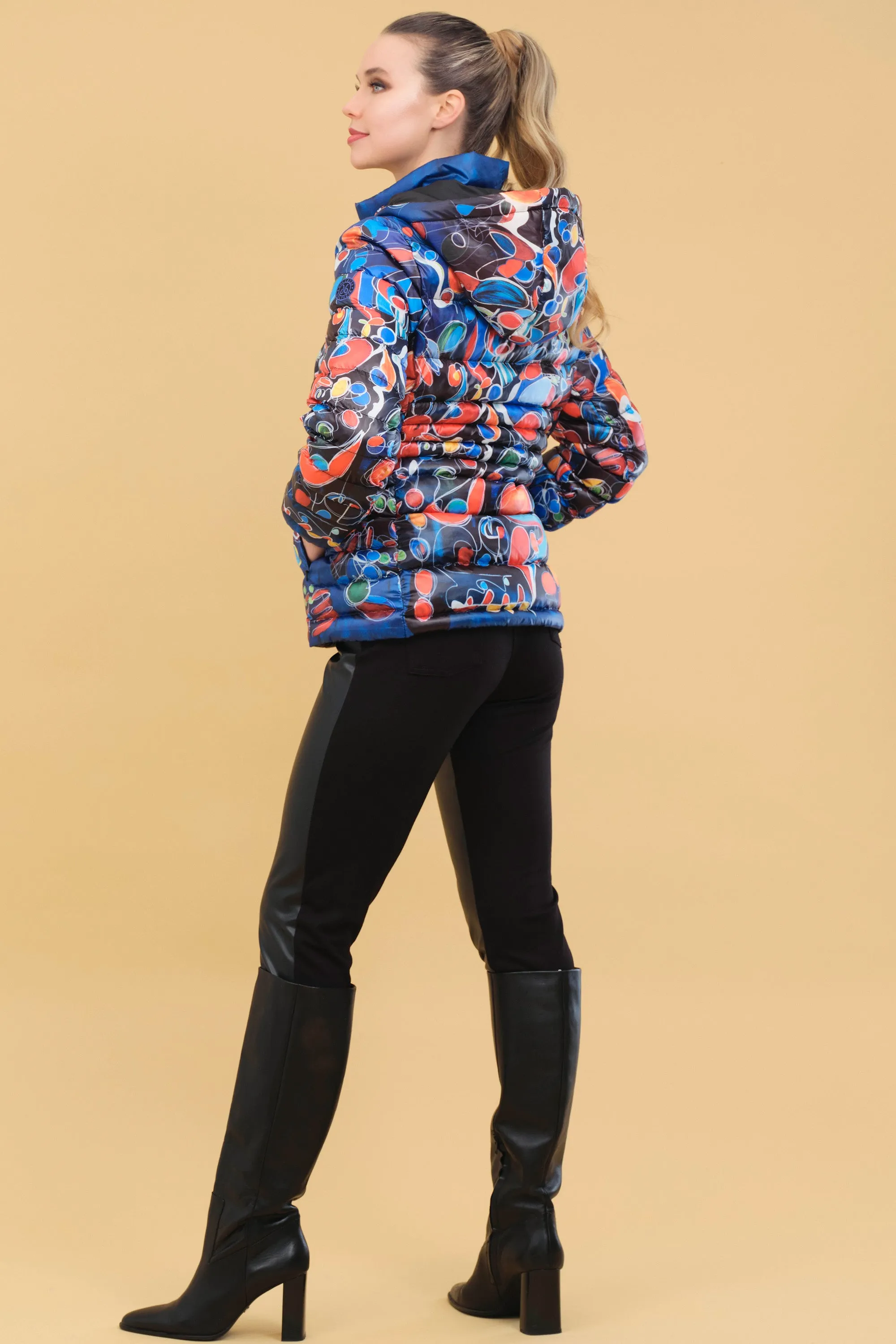 PLEATHER FRONT PANT