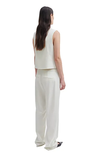Second Female White Suit Pants