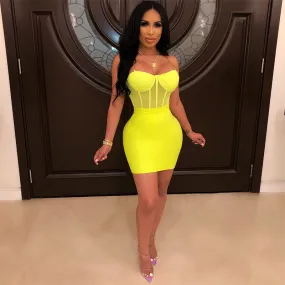 See through Pants Suit Fashion Sexy Tight Sling Pure Color Mesh