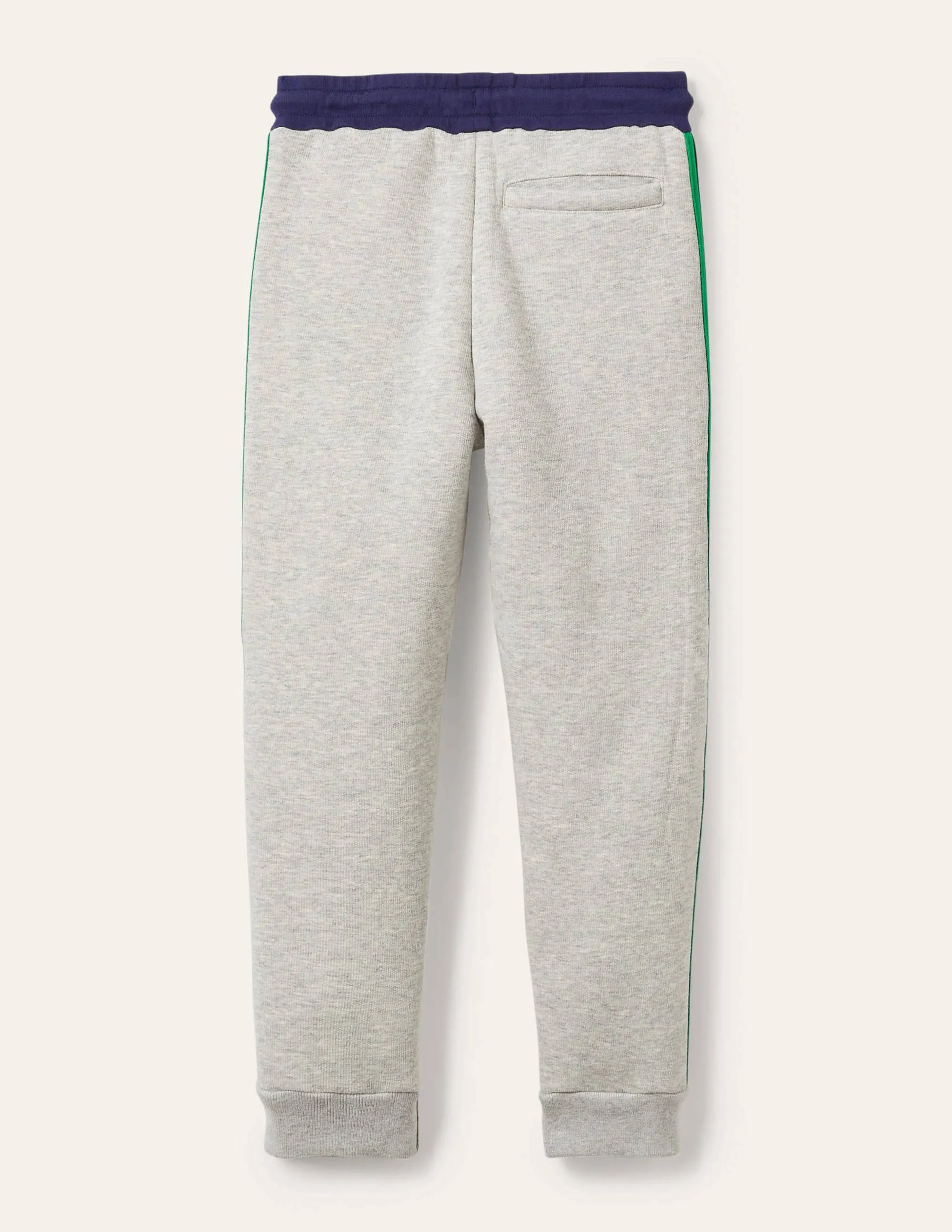 Shaggy-lined Joggers-Grey Marl
