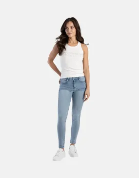 Sissy Boy Mid Waist Basic Skinny