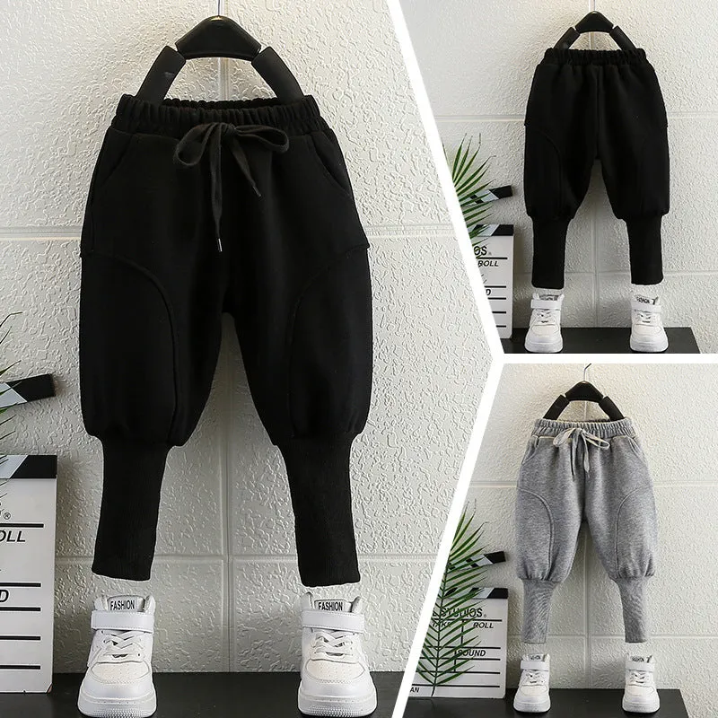 Toddler Boys Pants Boys' Spring and Autumn Martin Pants Casual Trousers Sports