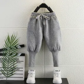 Toddler Boys Pants Boys' Spring and Autumn Martin Pants Casual Trousers Sports