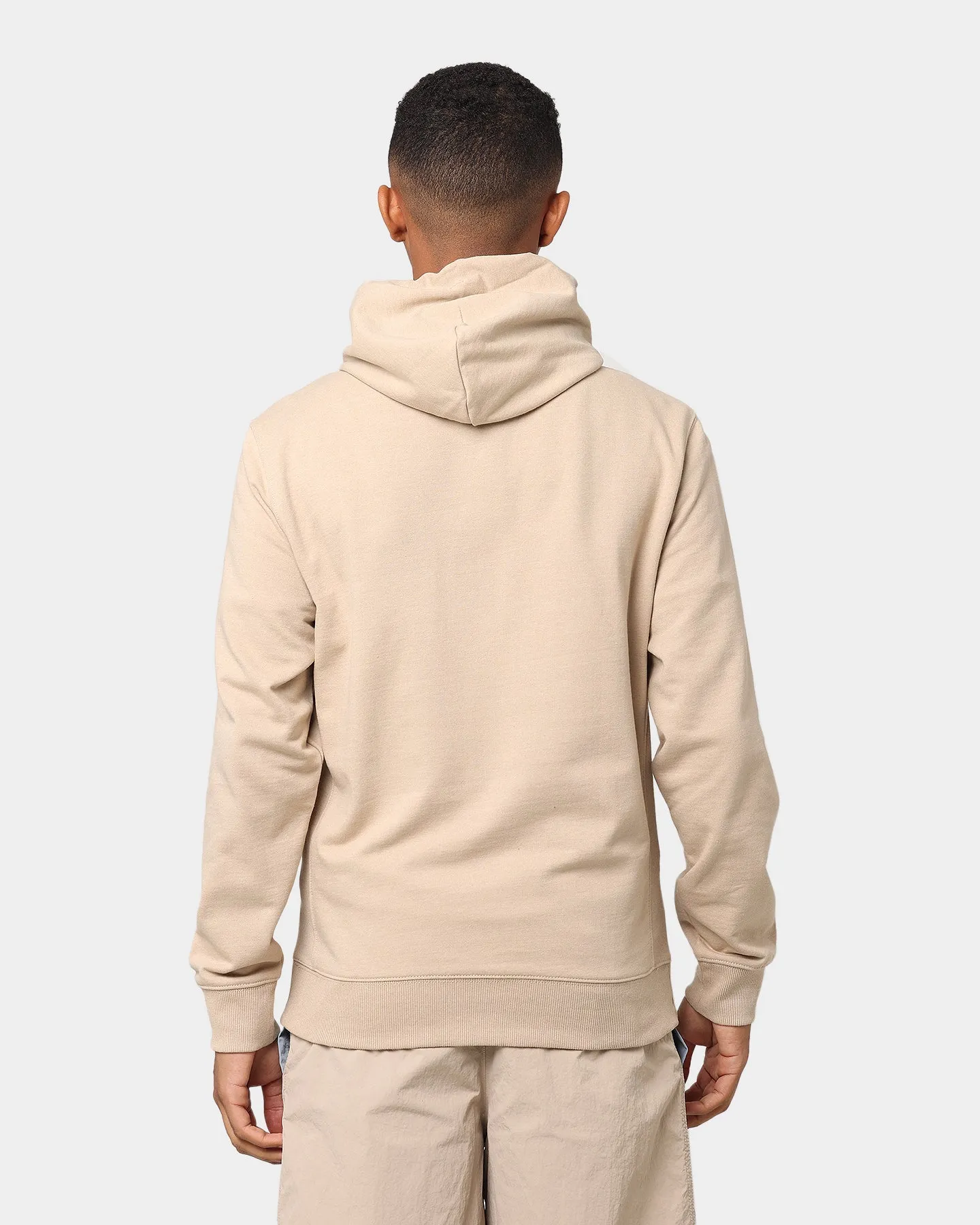 Tommy Jeans Gel Straight Logo Hoodie Soft Beige