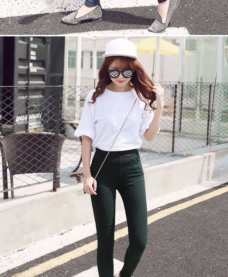 VenusFox Fashion Casual Skinny Stretch Denim Jeans