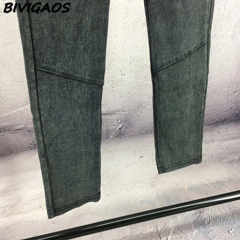 VenusFox Fashion Casual Skinny Stretch Denim Jeans
