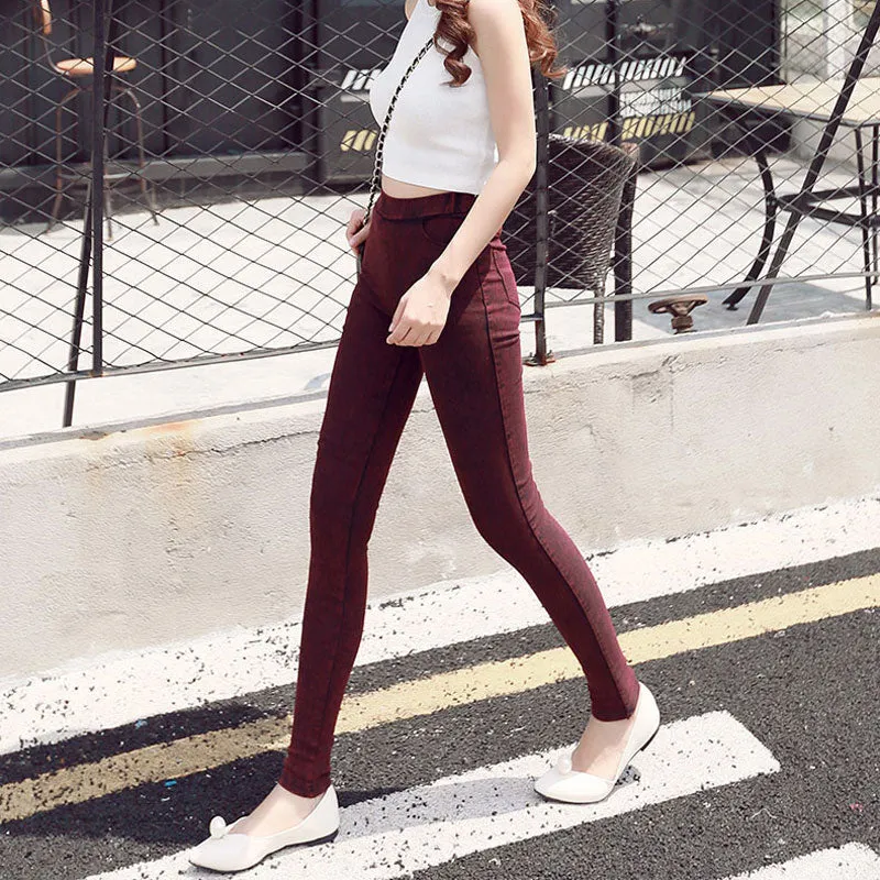 VenusFox Fashion Casual Skinny Stretch Denim Jeans