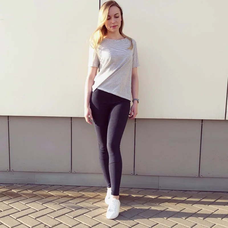 VenusFox Fashion Casual Skinny Stretch Denim Jeans
