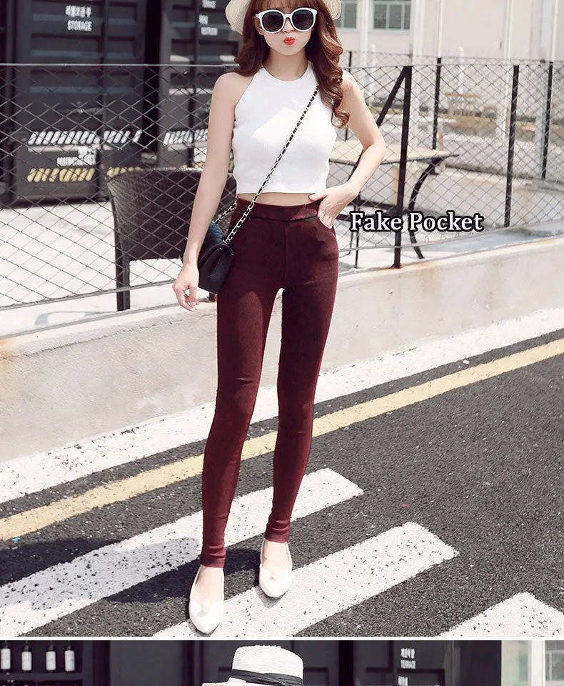 VenusFox Fashion Casual Skinny Stretch Denim Jeans