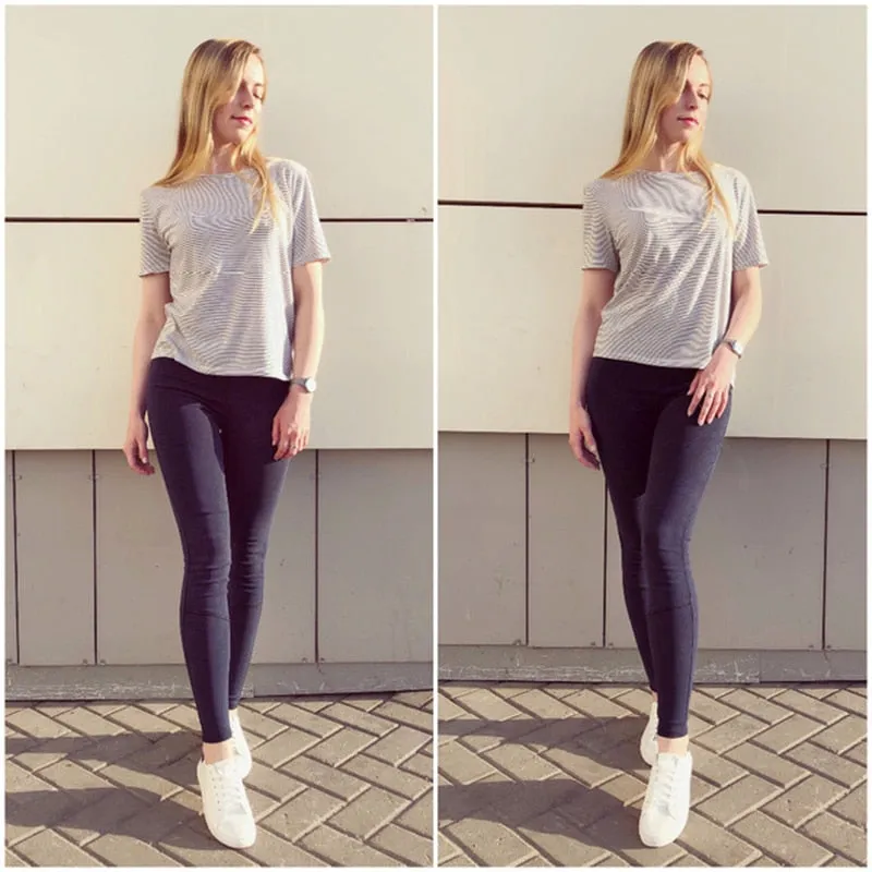 VenusFox Fashion Casual Skinny Stretch Denim Jeans